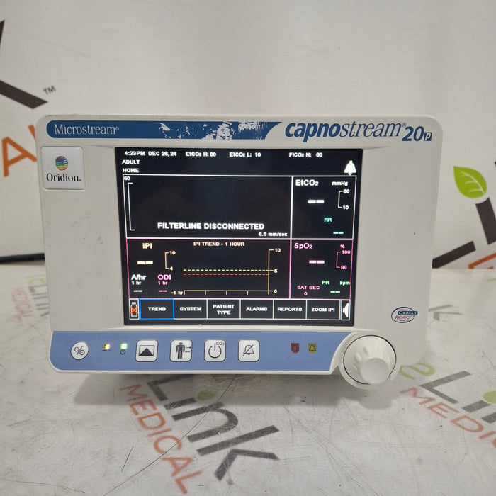 Oridion Oridion Capnostream 20P Capnography Monitor Patient Monitors reLink Medical