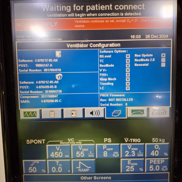 Puritan Bennett 840 Ventilator