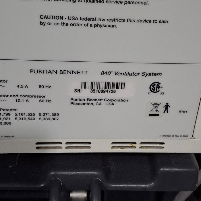 Puritan Bennett 840 Ventilator