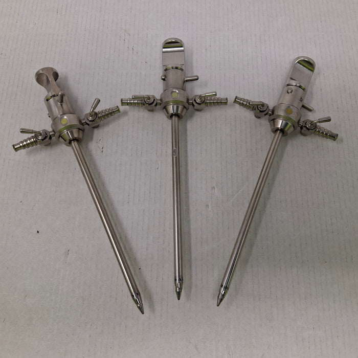 Dyonics 4356 High Flow Cannula with Conical Tip Obturator - Set of 3