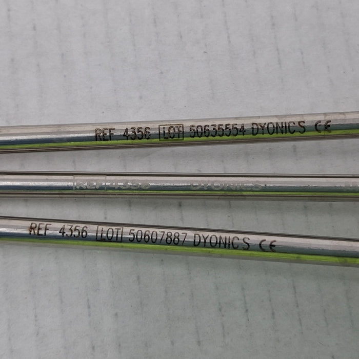 Dyonics 4356 High Flow Cannula with Conical Tip Obturator - Set of 3