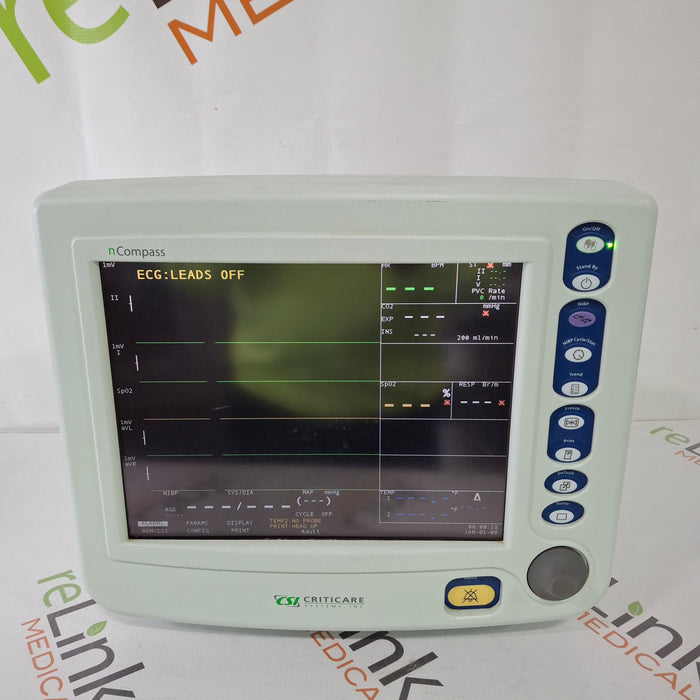 Criticare nCompass Patient Monitor