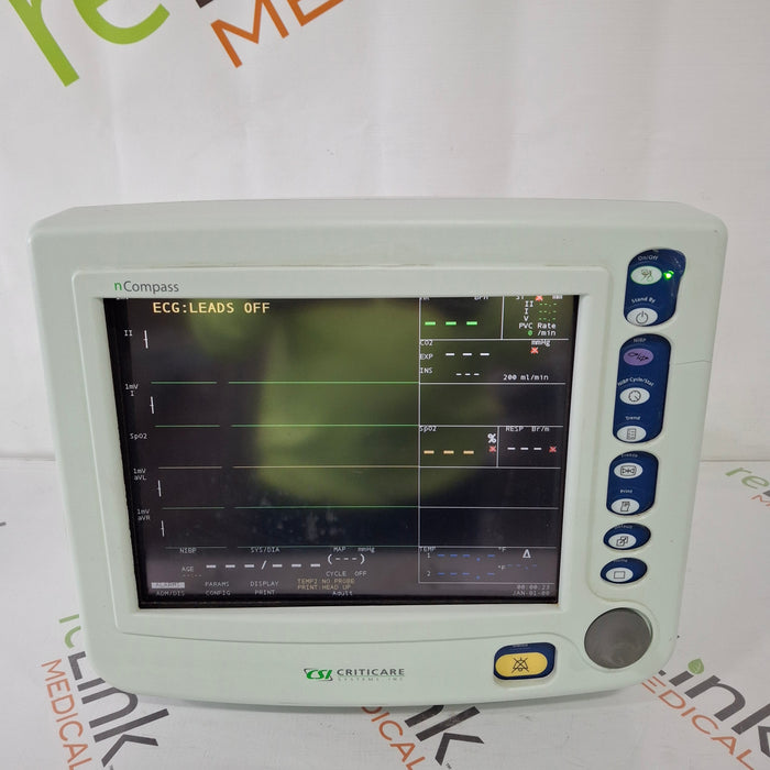 Criticare nCompass Patient Monitor