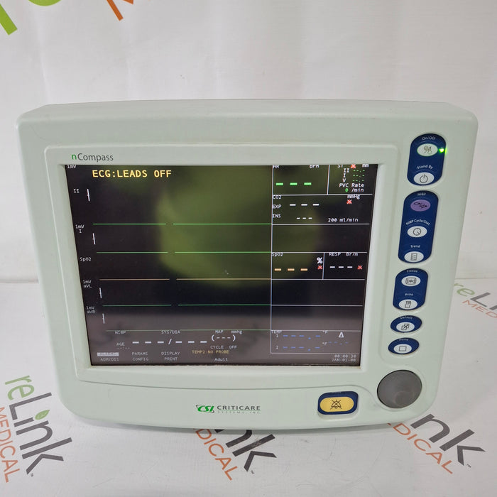 Criticare nCompass Patient Monitor