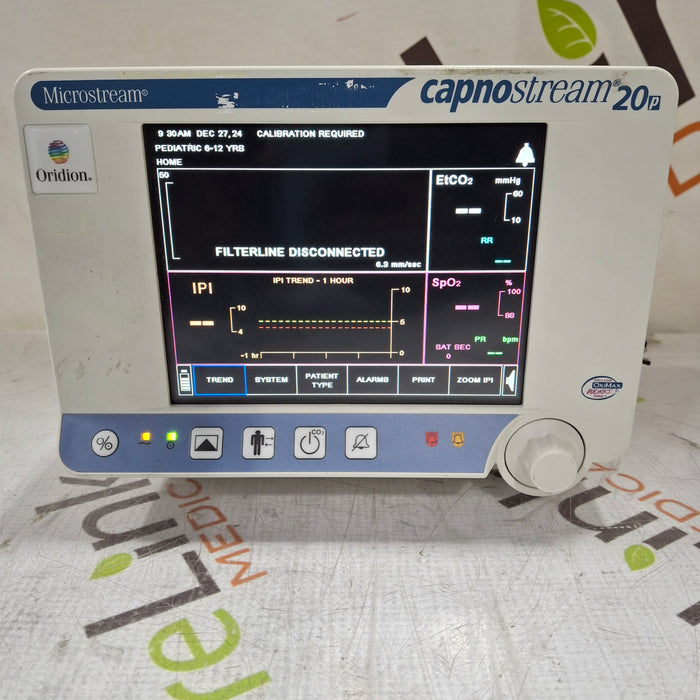 Oridion Capnostream 20P Capnography Monitor