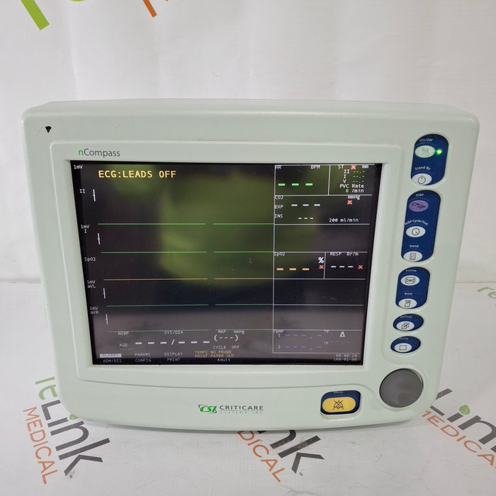 Criticare nCompass Patient Monitor