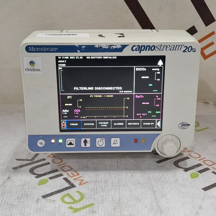 Oridion Capnostream 20P Capnography Monitor