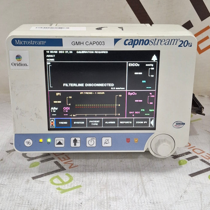 Oridion Capnostream 20P Capnography Monitor