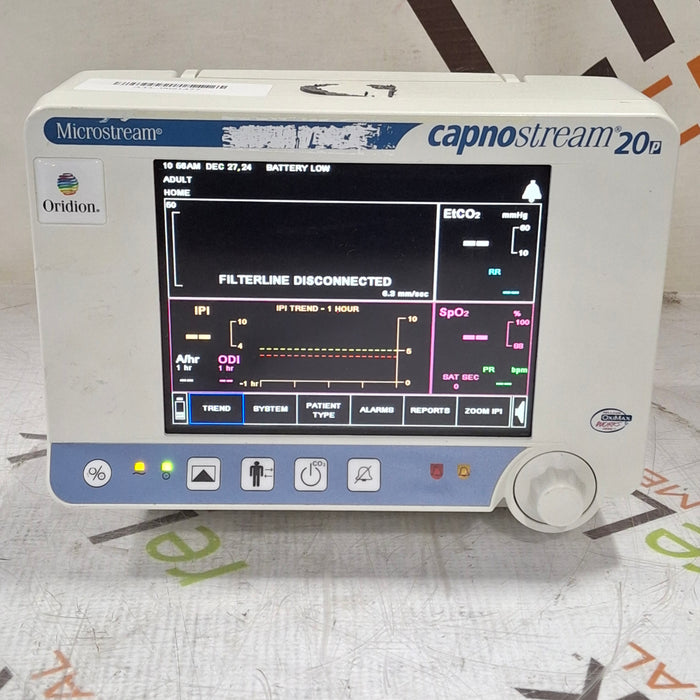 Oridion Capnostream 20P Capnography Monitor