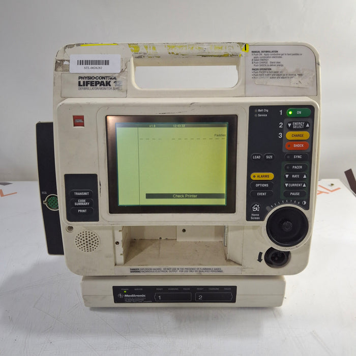 Physio-Control LifePak 12 3-Lead Defibrillator