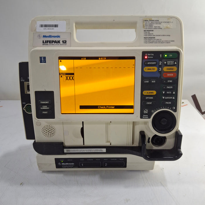 Physio-Control LifePak 12 3-Lead Defibrillator