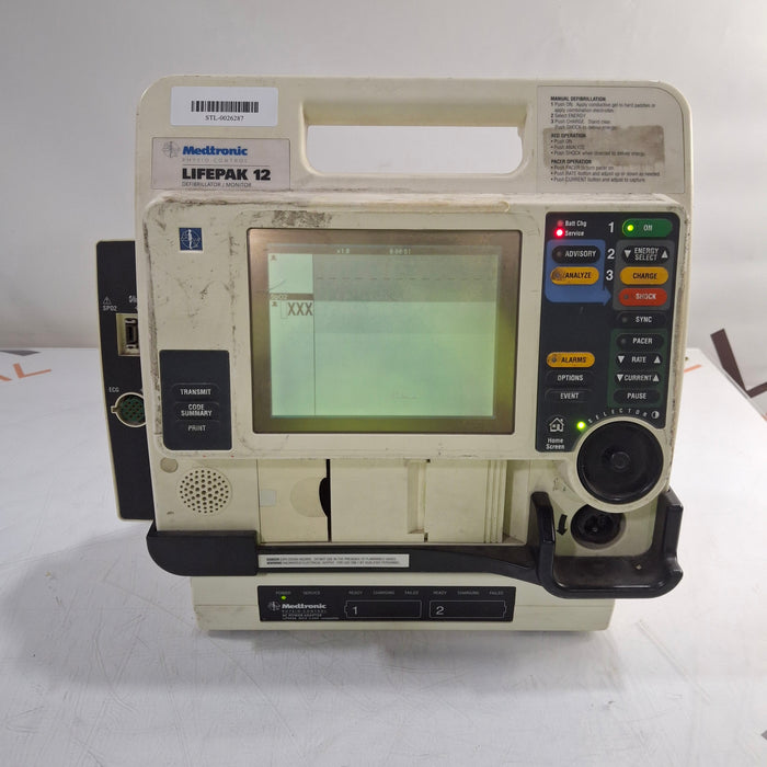 Physio-Control LifePak 12 3-Lead Defibrillator