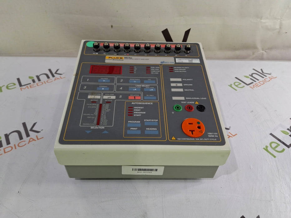 Fluke 505 Pro Electrical Safety Analyzer