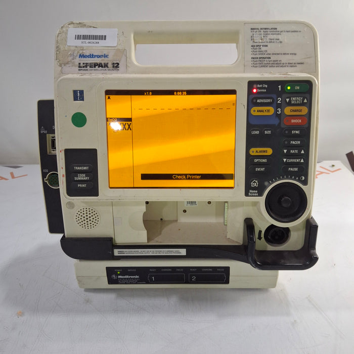 Physio-Control LifePak 12 3-Lead Defibrillator