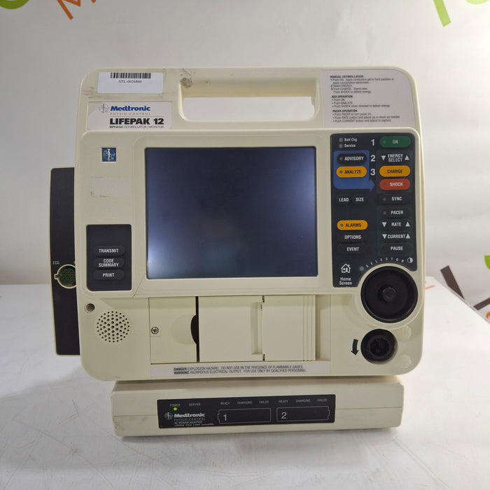 Physio-Control LifePak 12 3-Lead Defibrillator