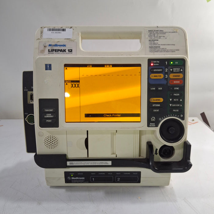 Physio-Control LifePak 12 3-Lead Defibrillator