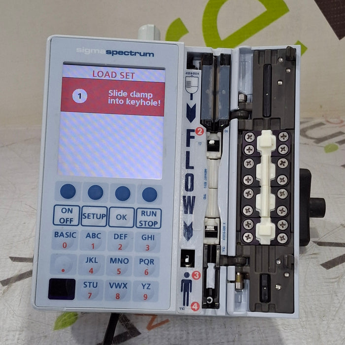 Baxter Sigma Spectrum 6.05.14 with B/G Battery Infusion Pump