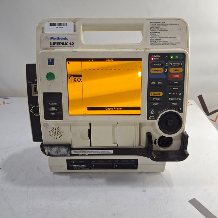 Physio-Control LifePak 12 3-Lead Defibrillator