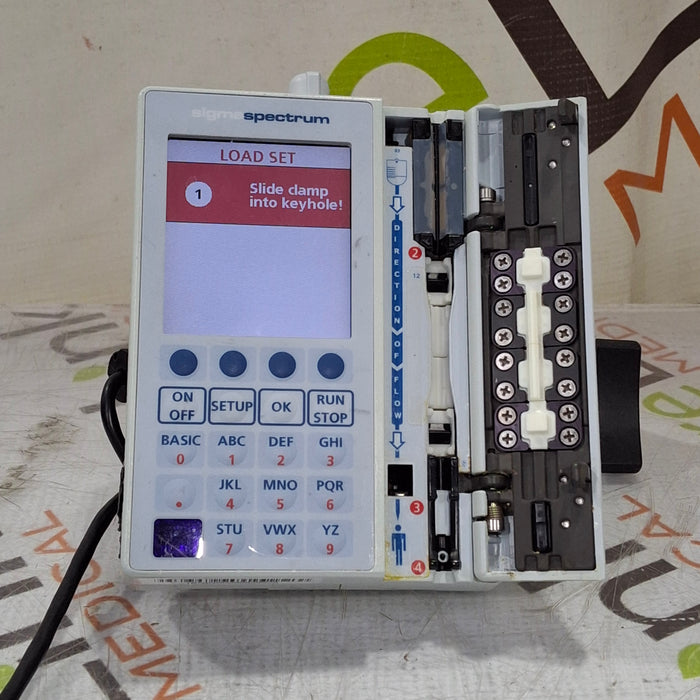 Baxter Sigma Spectrum 6.05.14 with B/G Battery Infusion Pump