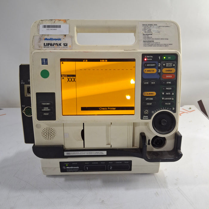 Physio-Control LifePak 12 3-Lead Defibrillator