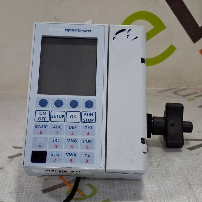 Baxter Sigma Spectrum 6.05.14 with B/G Battery Infusion Pump