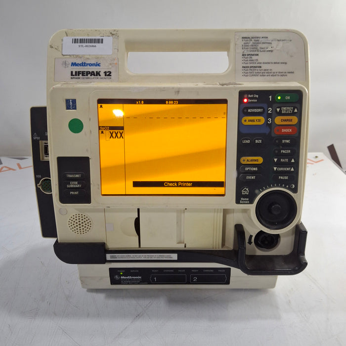 Physio-Control LifePak 12 3-Lead Defibrillator