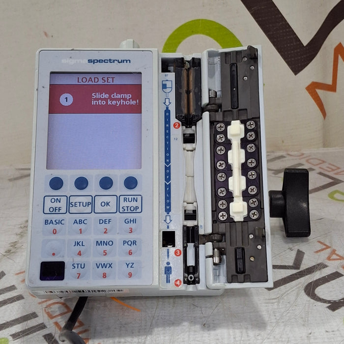 Baxter Sigma Spectrum 6.05.14 with B/G Battery Infusion Pump