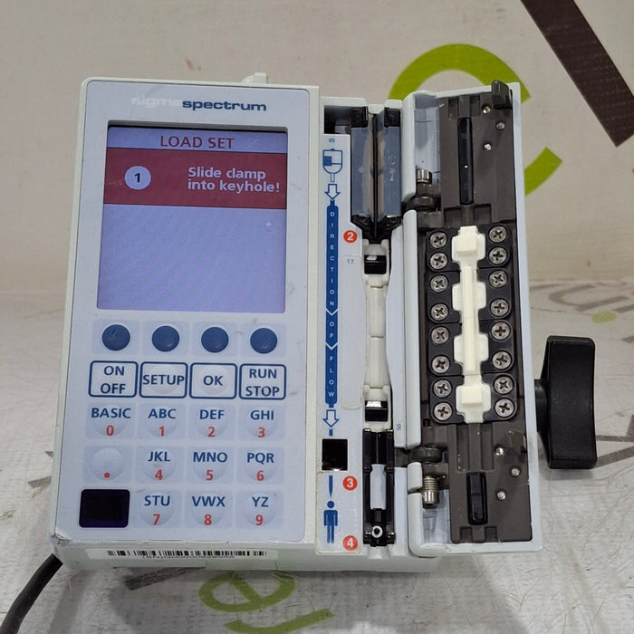 Baxter Sigma Spectrum 6.05.13 with B/G Battery Infusion Pump