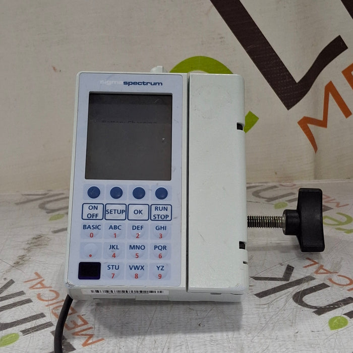 Baxter Sigma Spectrum 6.05.13 with B/G Battery Infusion Pump