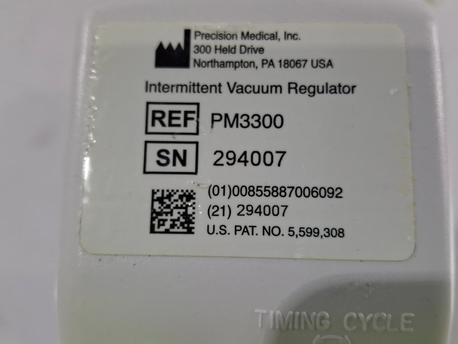 Precision Medical PM3300 Intermittent Vacuum Regulator