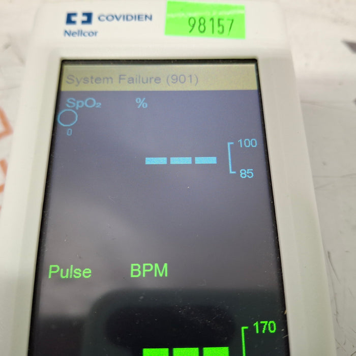 Covidien PM10N Nellcor Portable SpO2 Patient Monitoring System