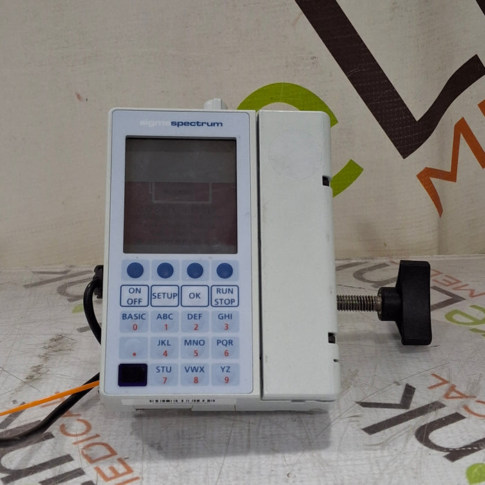 Baxter Sigma Spectrum 6.05.14 with B/G Battery Infusion Pump