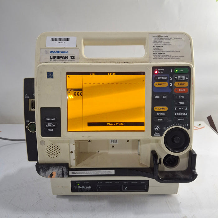 Physio-Control LifePak 12 3-Lead Defibrillator