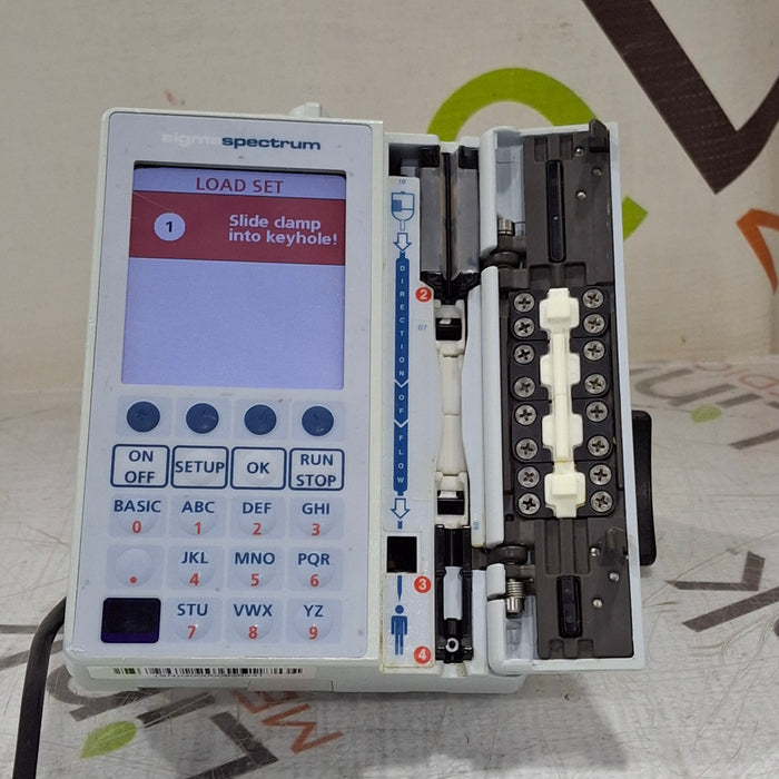 Baxter Sigma Spectrum 6.05.13 with B/G Battery Infusion Pump