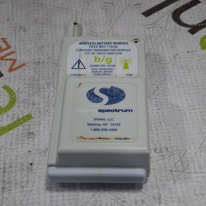 Baxter Sigma Spectrum 6.05.13 with B/G Battery Infusion Pump