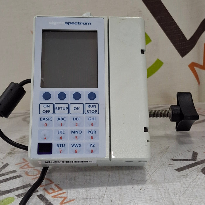 Baxter Sigma Spectrum 6.05.13 with B/G Battery Infusion Pump