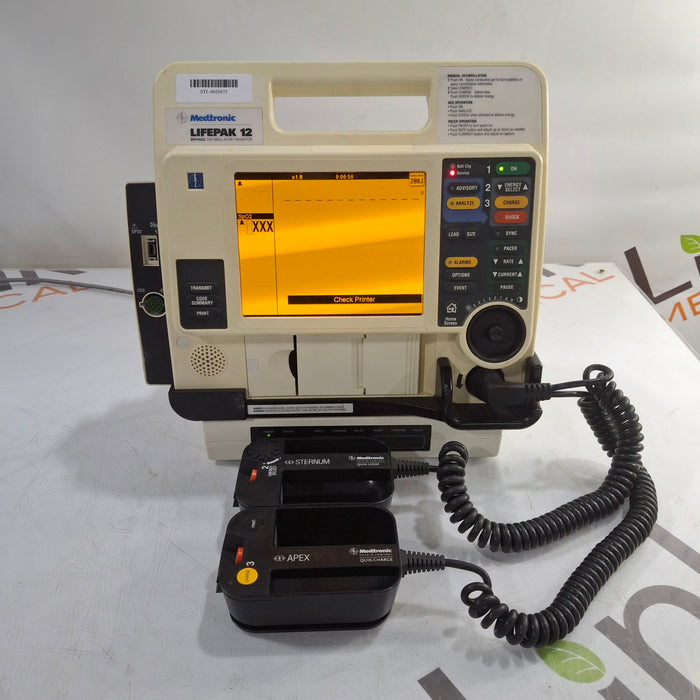 Physio-Control LifePak 12 3-Lead Defibrillator