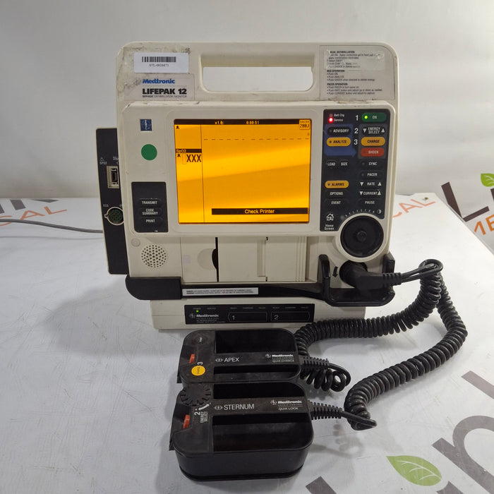 Physio-Control LifePak 12 3-Lead Defibrillator