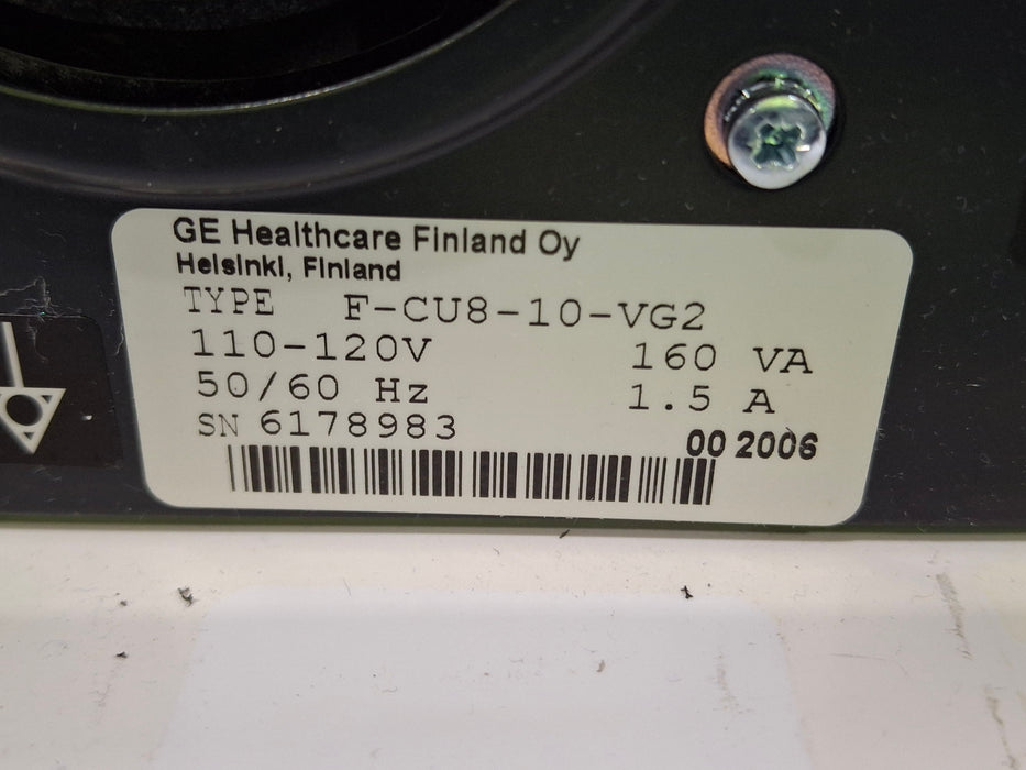 GE Healthcare GE Healthcare Module Rack F-CU8-10-VG2 Patient Monitors reLink Medical