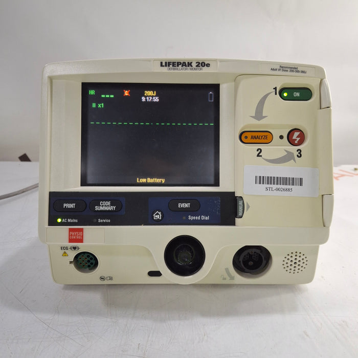 Physio-Control LifePak 20e Defibrillator