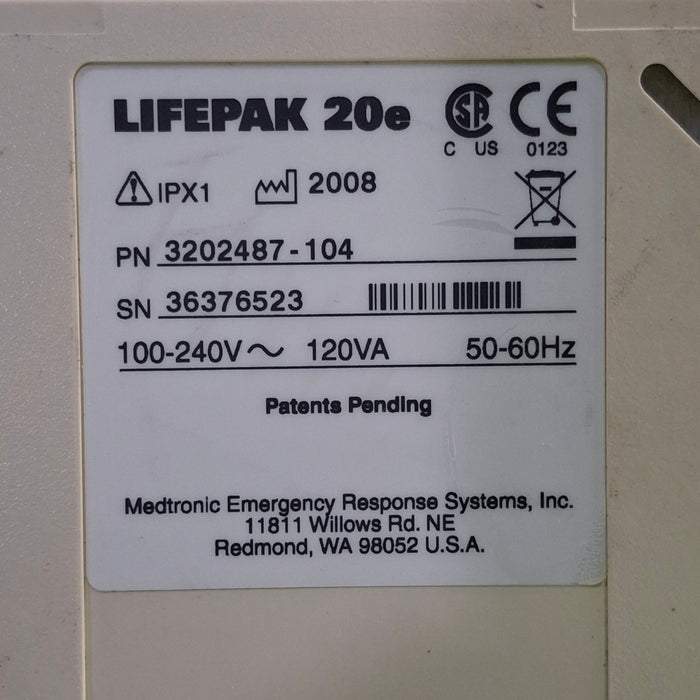 Physio-Control LifePak 20e Defibrillator