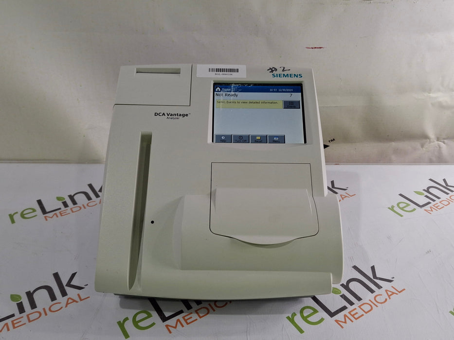 Siemens Siemens DCA Vantage Analyzer Clinical Lab reLink Medical