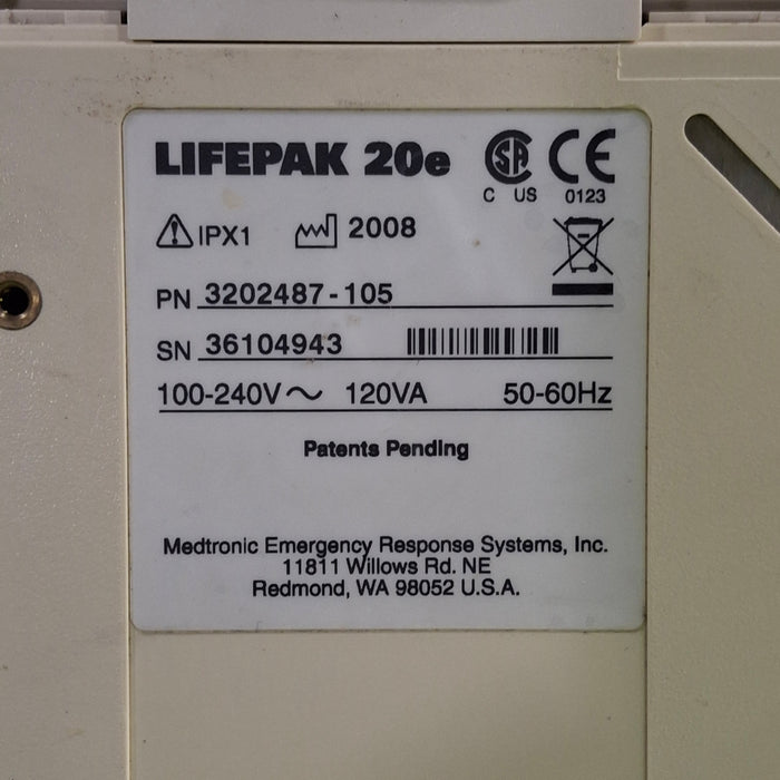 Physio-Control LifePak 20e Defibrillator