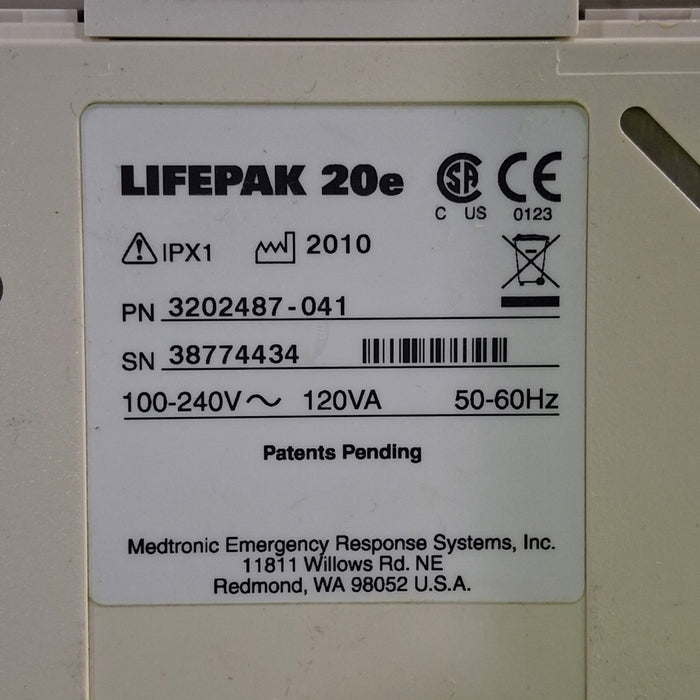 Physio-Control LifePak 20e Defibrillator