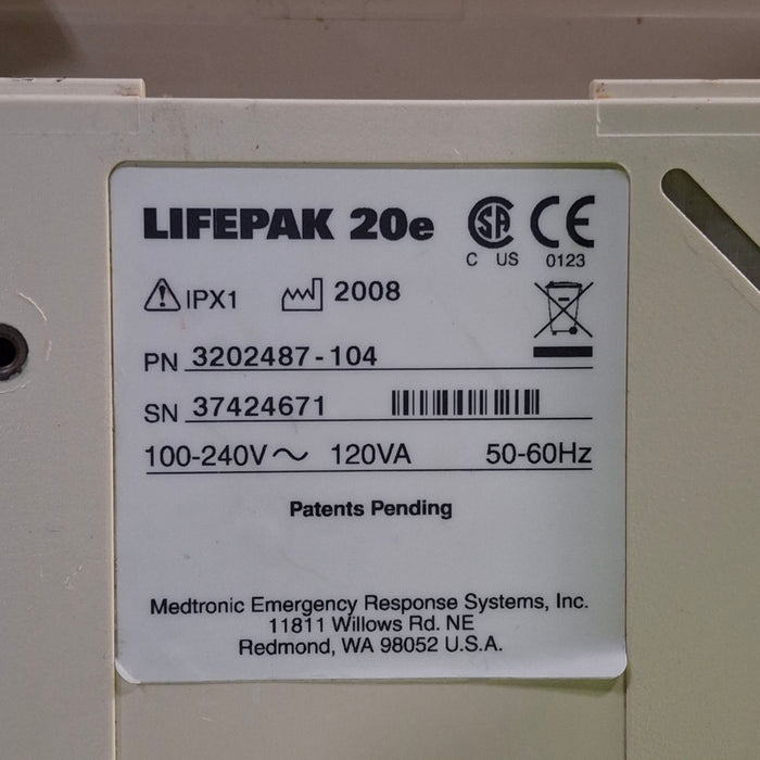 Physio-Control LifePak 20e Defibrillator