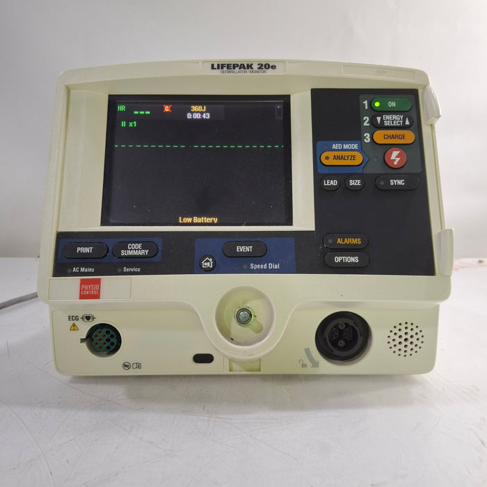 Physio-Control LifePak 20e Defibrillator