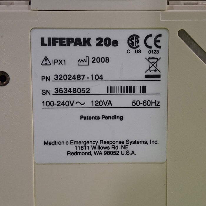 Physio-Control LifePak 20e Defibrillator