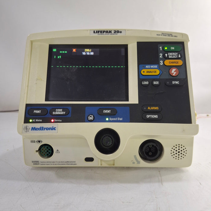 Physio-Control LifePak 20e Defibrillator