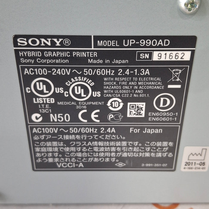 Sony UP-990AD Imager / Printer