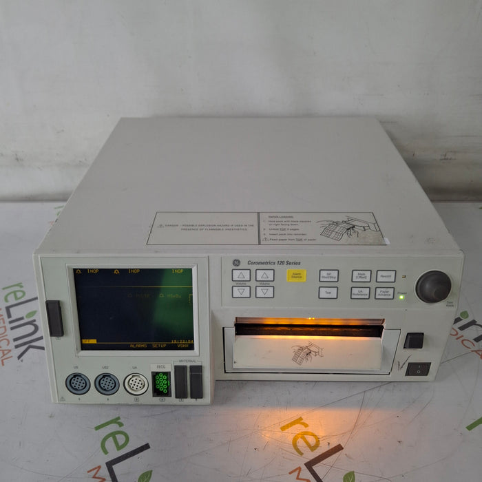 GE Healthcare Corometrics 120 Series Model 128 Fetal Monitor